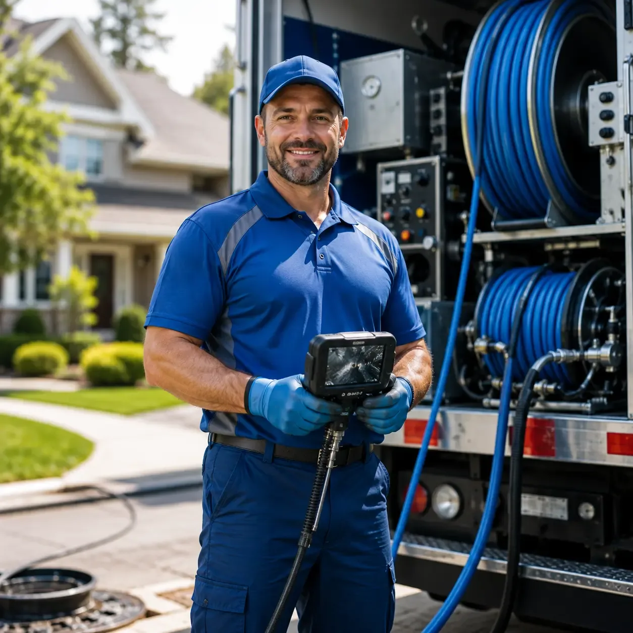 Local outdoor drain cleaning specialists in Martinsburg, MO